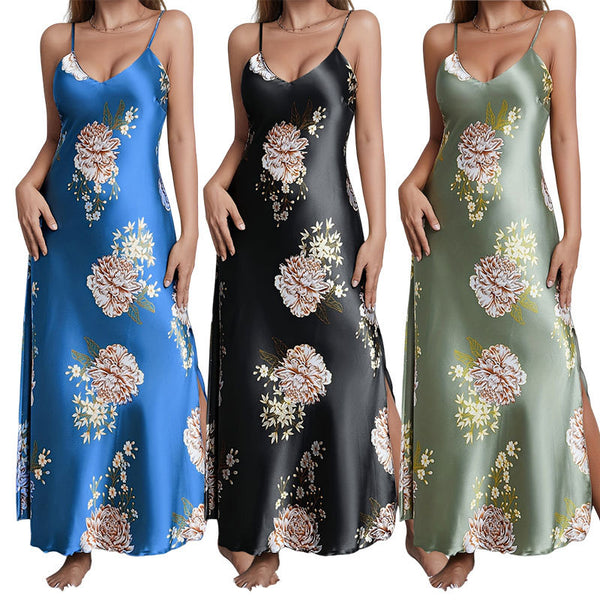 Verdant Print Lounge Dress