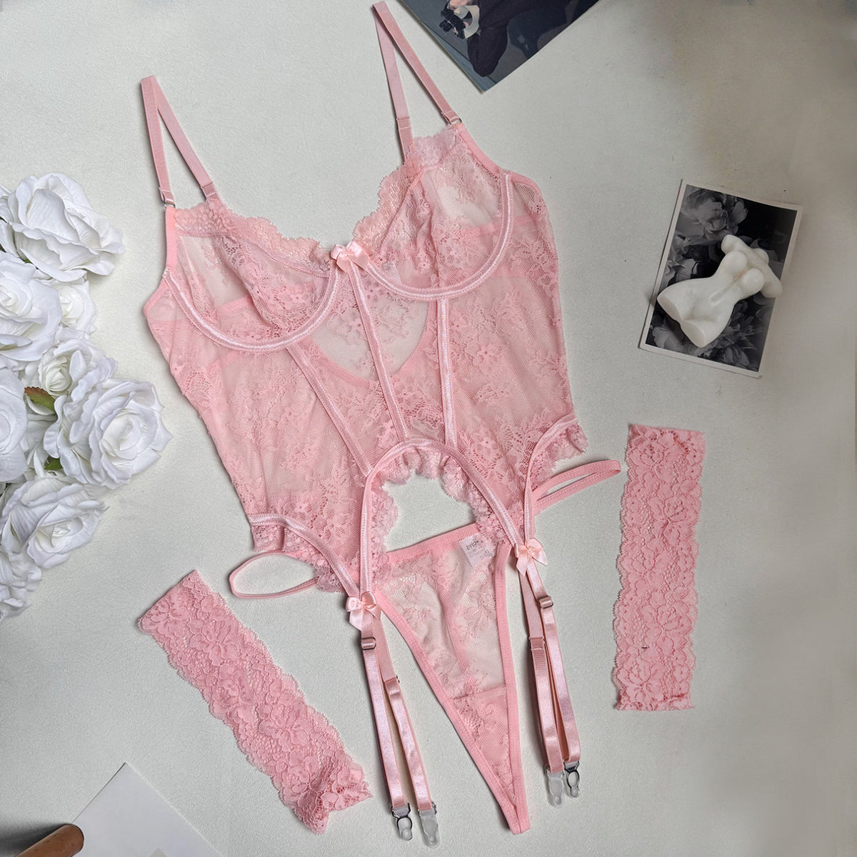 Delphine Seduction Lace Set