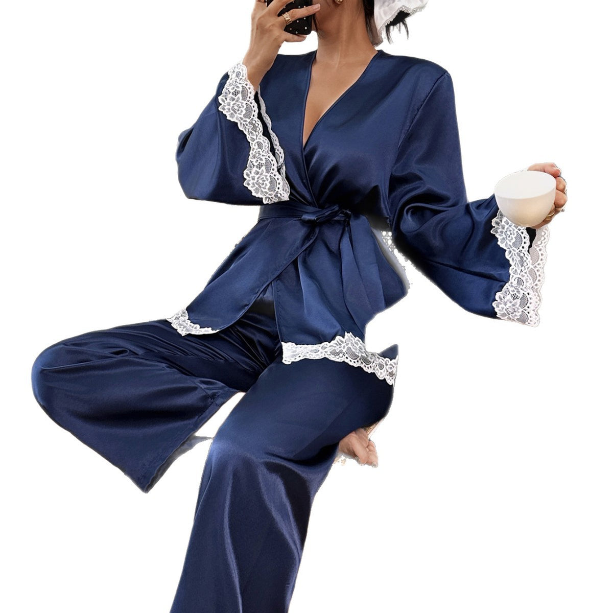 Navy Loungewear Set
