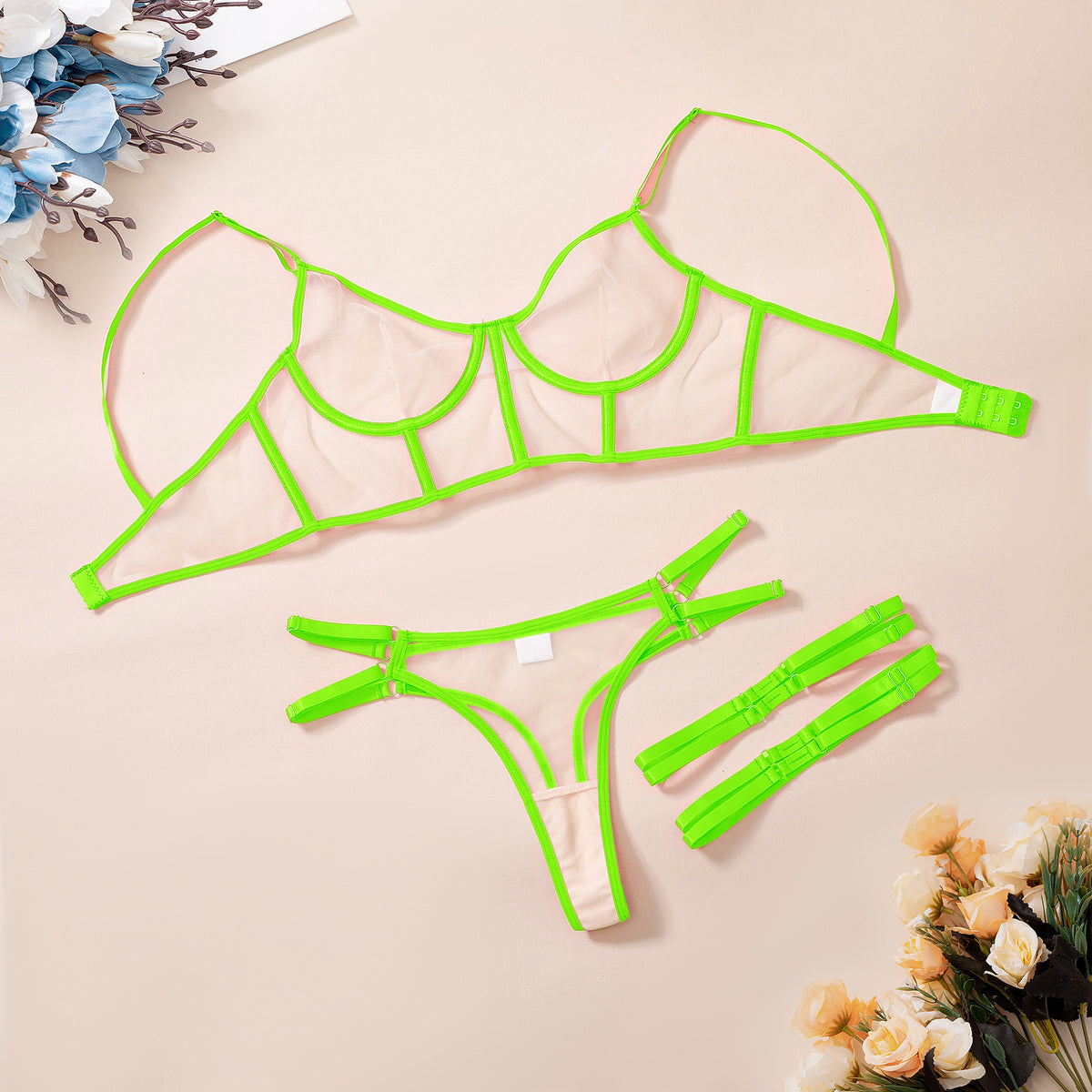 Lorelei Sheer Lace Bra