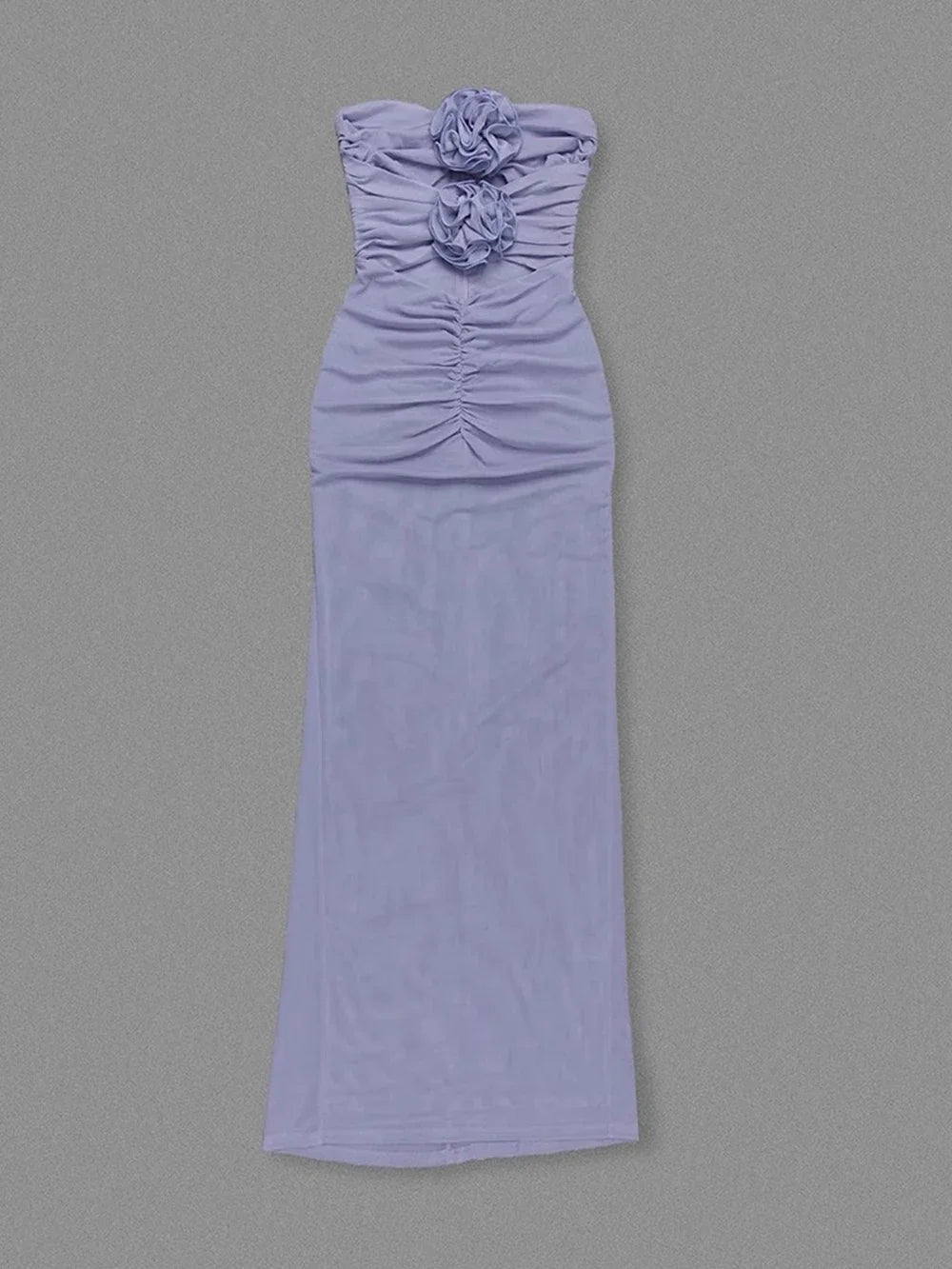 3D Bloom Hollow Maxi Dress