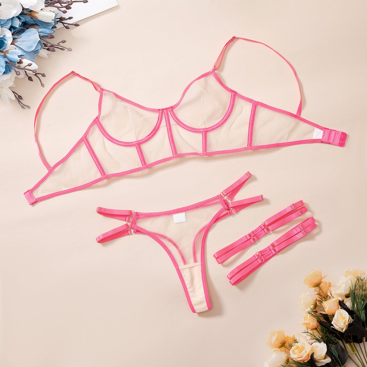 Lorelei Sheer Lace Bra