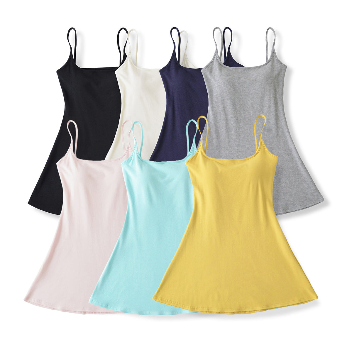 Camille Backless Camisole Dress