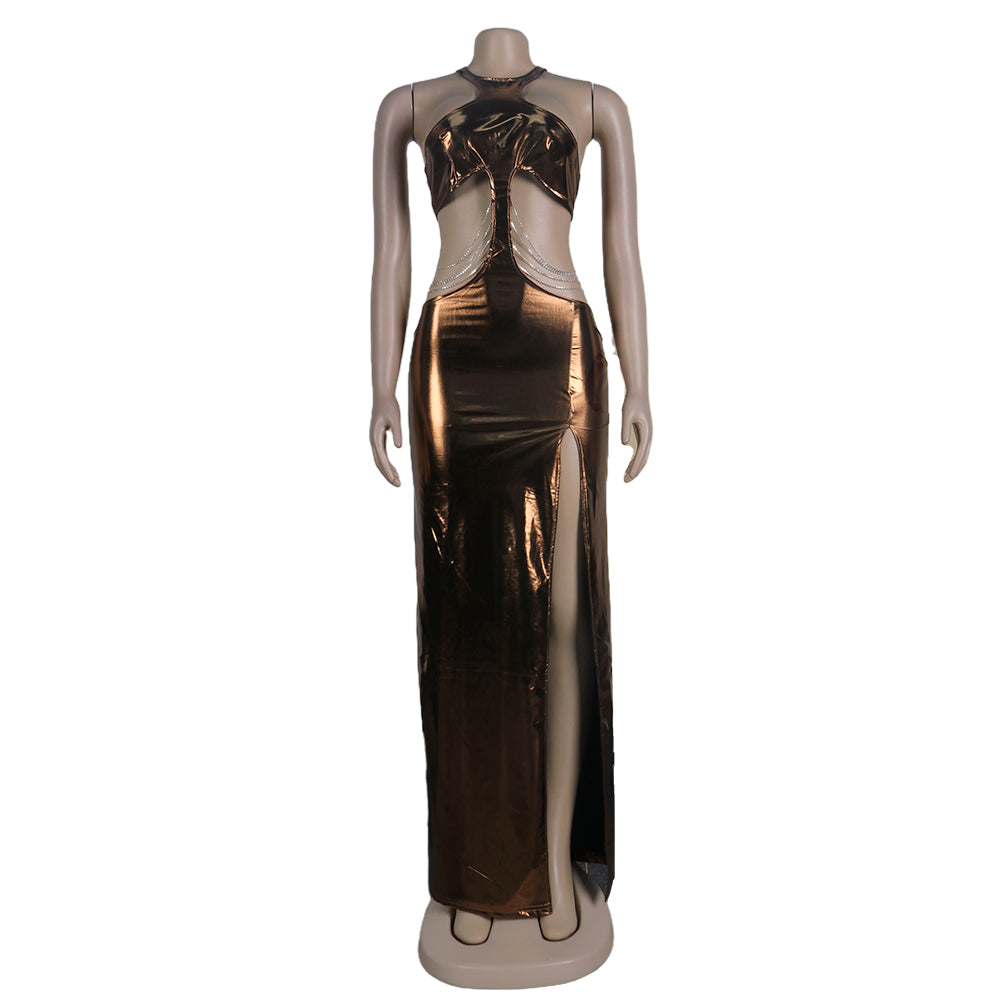 Sienna Hollow Slit Dress
