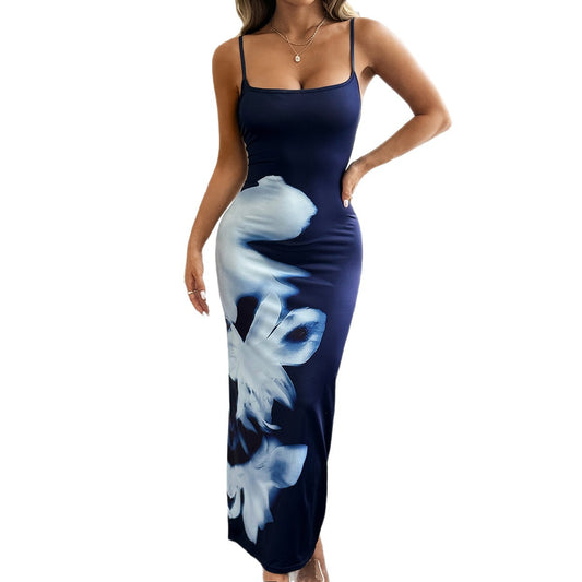 Y2K Strap Hip Dress