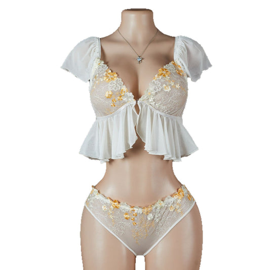 Fifi Ruffle Lace Set