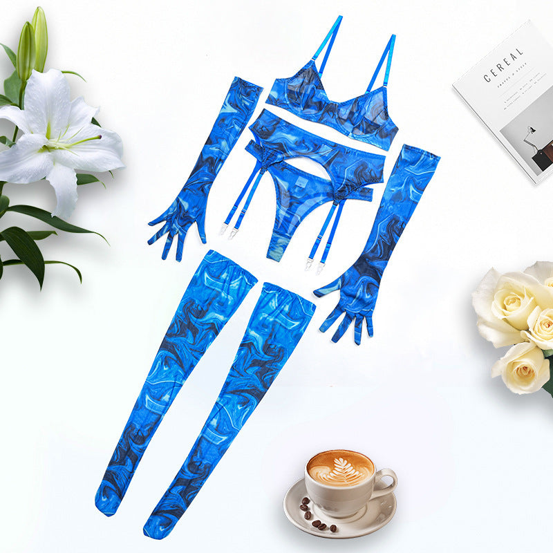 Zinnia Tie-Dye Lingerie Set