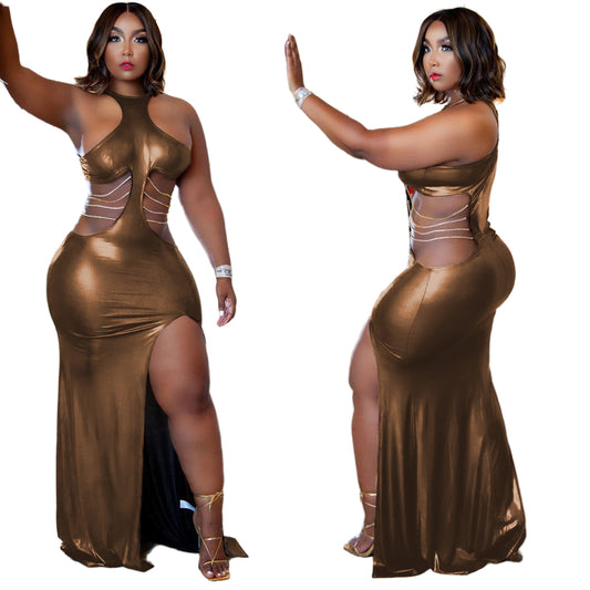 Sienna Hollow Slit Dress
