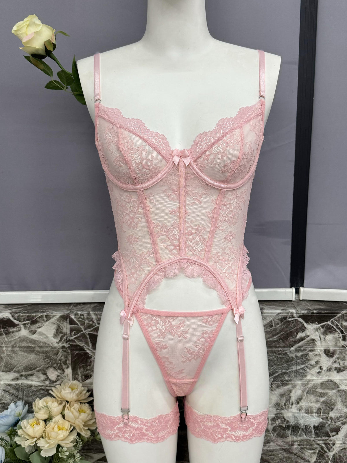 Delphine Seduction Lace Set