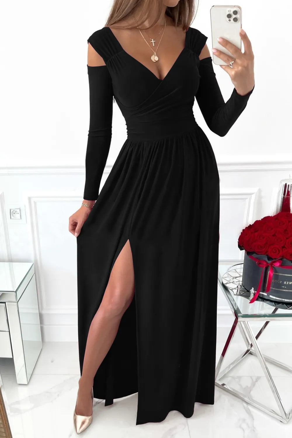Bianca Off-Shoulder Dress