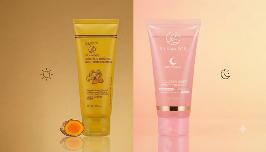 Silk and Soil Night Care 3-Pack Bundle - both wrapping masks