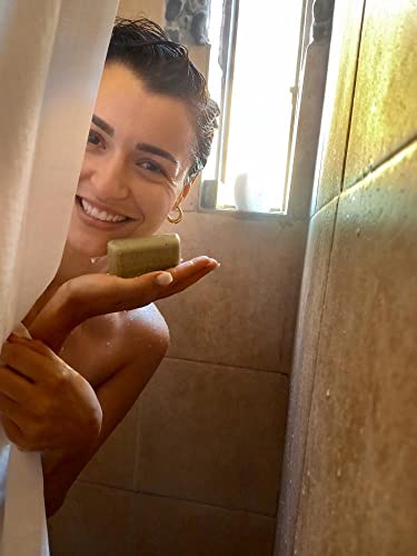 3 Pack 100% NATURAL OLIVE OIL SOAP WITH SHEA BUTTER & OATMEAL